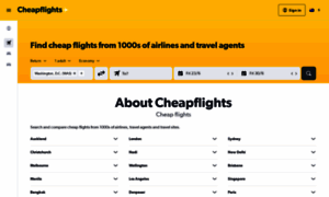 Cheapflights.co.nz thumbnail