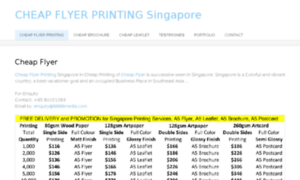 Cheapflyerprintingsingapore.com thumbnail