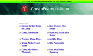 Cheapfoamposite.net thumbnail