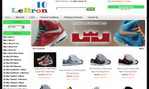 Cheaplebron10sale.com thumbnail