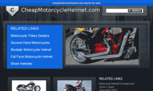 Cheapmotorcyclehelmet.com thumbnail