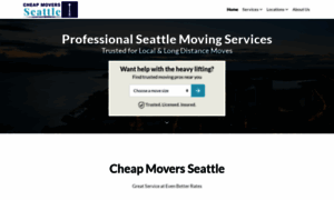 Cheapmoversseattle.com thumbnail