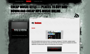 Cheapmusicsites.com thumbnail