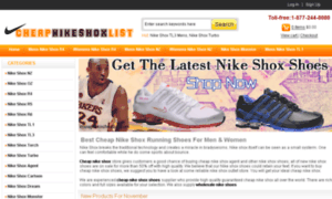 Cheapnikeshoxlist.net thumbnail