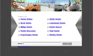 Cheappricesonhotels.com thumbnail