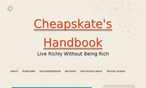 Cheapskateshandbook.com thumbnail