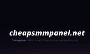 Cheapsmmpanel.net thumbnail