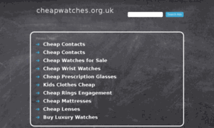 Cheapwatches.org.uk thumbnail