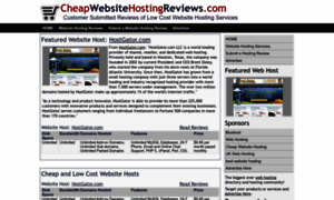 Cheapwebsitehostingreviews.com thumbnail