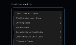 Cheat-codes.website thumbnail