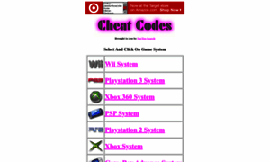 Cheatcodes.fartoo.com thumbnail