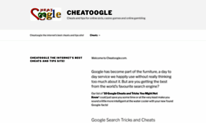 Cheatoogle.com thumbnail