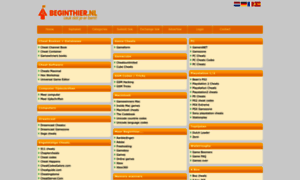 Cheats.beginthier.nl thumbnail