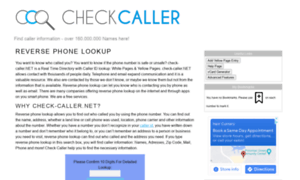 Check-caller.net thumbnail