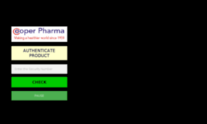 Check.cooperpharma.com thumbnail