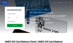 Checkamexgoldbalance.com thumbnail