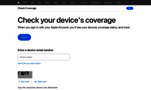 Checkcoverage.apple.com: Check Your Service and Support Coverage