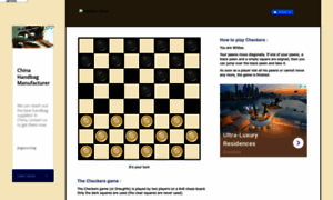 Checkersgame.org thumbnail