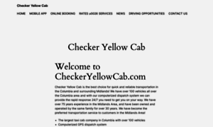 Checkeryellowcab.com thumbnail