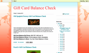Checkgiftcardbalance.blogspot.com thumbnail