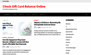 Checkgiftcardbalanceonline.com thumbnail