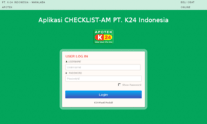 Checklist-ops.k24.co.id thumbnail