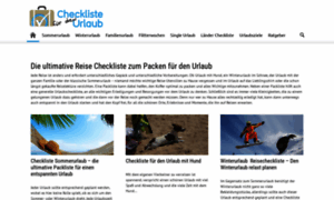 Checkliste-urlaub.net thumbnail