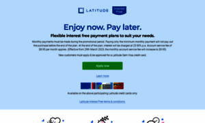 Checkout.latitudefinancial.com thumbnail