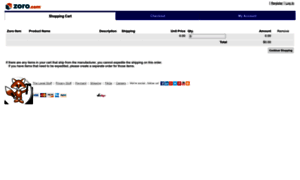Checkout.zorotools.com thumbnail