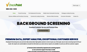 Checkpointscreening.com thumbnail