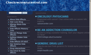 Checkrecoverycentral.com thumbnail