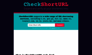 Checkshorturl.com thumbnail