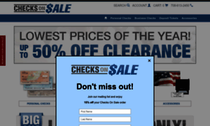 Checksonsale.com thumbnail