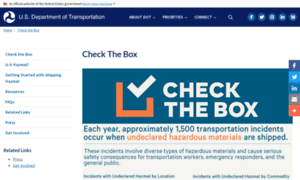 Checkthebox.dot.gov thumbnail