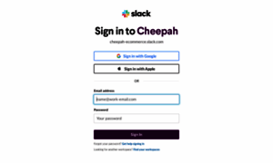 Cheepah-ecommerce.slack.com thumbnail