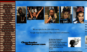 Cheerleaderhairpieces.com thumbnail