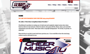 Cheermusic4u.com thumbnail