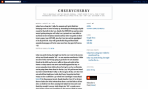 Cheerycherry.blogspot.com thumbnail