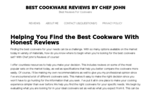 Chefjohncookwarereviews.com thumbnail