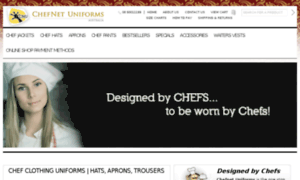 Chefnetuniforms.com.au thumbnail