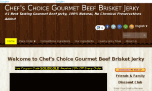 Chefschoicegourmetbeefbrisketjerky.com thumbnail