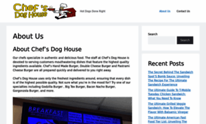 Chefsdoghouse.com thumbnail