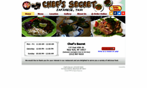 Chefsecret.info thumbnail