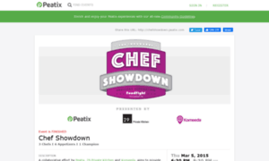 Chefshowdown.peatix.com thumbnail