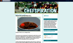 Chefspiration.blogspot.com thumbnail