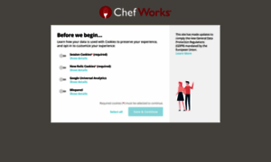 Chefworks.webdamdb.com thumbnail