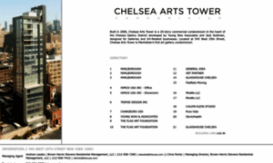 Chelseaartstower.net thumbnail