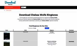 Chelseawolfe.download-ringtone.com thumbnail