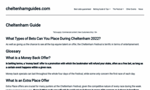 Cheltenham-betting-offers.co.uk thumbnail
