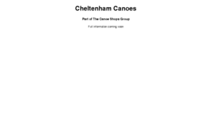 Cheltenham-canoes.co.uk thumbnail